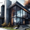 architectural project sketch generative ai modern building sketch 1 1 100x100